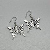 Large Butterfly Pendant Earrings