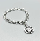 Compass Charm Bracelet