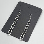 Paperclip Chain Earrings