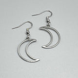 Open Moon Earrings