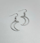 Open Moon Earrings