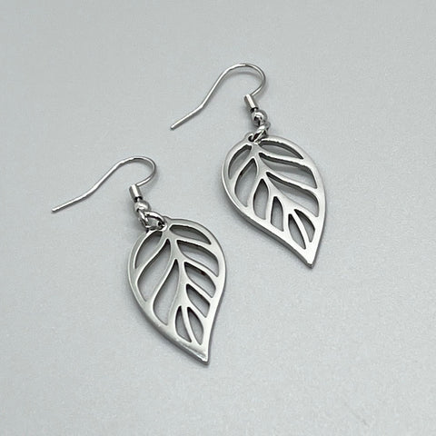 Leaf Pendant Earrings