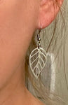 Leaf Pendant Earrings