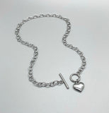 Heart Toggle Necklace