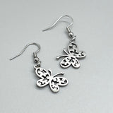 Butterfly Charm Earrings