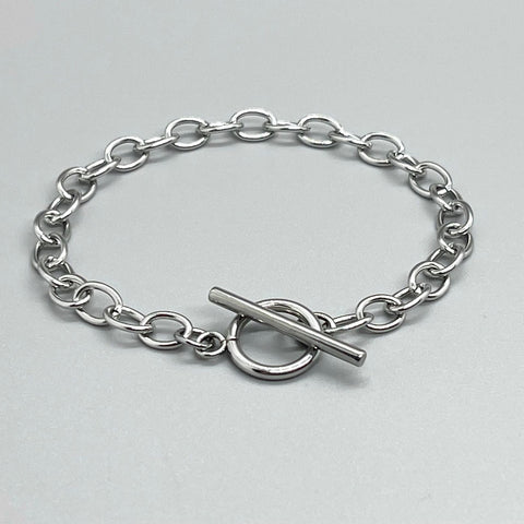 Cable Chain Toggle Bracelet