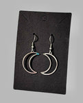 Open Moon Earrings