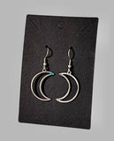 Open Moon Earrings