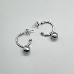 Bead Hoop Earrings