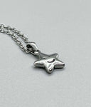 Smiley Face Star Necklace ~ Choose Your Chain