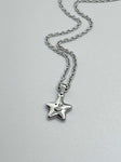 Smiley Face Star Necklace ~ Choose Your Chain