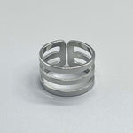 Triple Band Cuff Ring