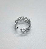 Heart Cuff Ring