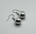 Silver Bead Earrings