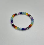 Multi Gemstone Stretch Bracelet