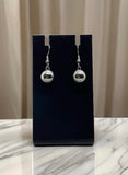 Silver Bead Earrings