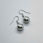 Silver Bead Earrings