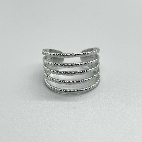 Multi Band Cuff Ring