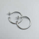 Silver Hoop Earrings