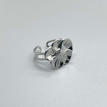 Flower Cuff Ring