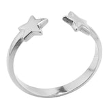 2 Star Cuff Ring