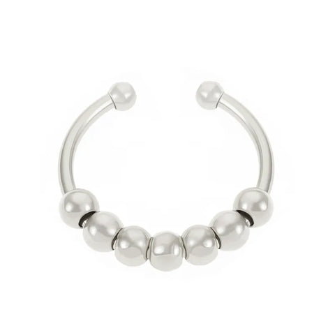 Sliding Bead Cuff Ring